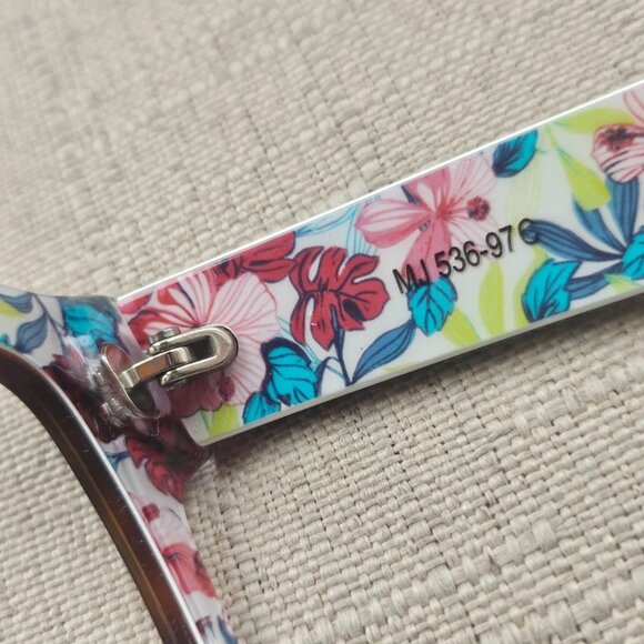 Maui Jim X Brooks Brothers Women Eyeglasses Frame MALAMA Glasses Made in Italy - Picture 11 of 12